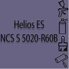 NCS S 5020-R60B глянцева 1К швидкосохнуча антикорозійна емаль Helios ES - 1л