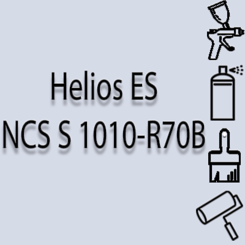 NCS S 1010-R70B глянцева 1К швидкосохнуча антикорозійна емаль Helios ES - 1л