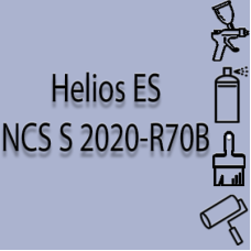 NCS S 2020-R70B глянцева 1К швидкосохнуча антикорозійна емаль Helios ES - 1л