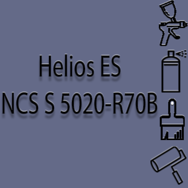 NCS S 5020-R70B глянцева 1К швидкосохнуча антикорозійна емаль Helios ES - 1л NCS S 5020-R70B глянцева 1К швидкосохнуча антикорозійна емаль Helios ES - 1л
