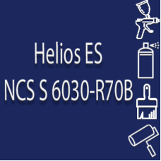 NCS S 6030-R70B глянцева 1К швидкосохнуча антикорозійна емаль Helios ES - 1л