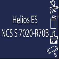 NCS S 7020-R70B глянцева 1К швидкосохнуча антикорозійна емаль Helios ES - 1л