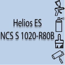 NCS S 1020-R80B глянцева 1К швидкосохнуча антикорозійна емаль Helios ES - 1л