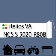 NCS S 5020-R80B антикорозійна глянцева грунт-емаль (вініл-акрилова) HELIOS VA - 1л