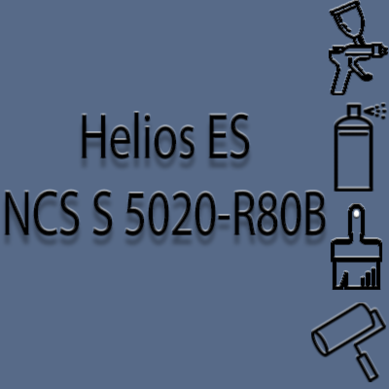 NCS S 5020-R80B глянцева 1К швидкосохнуча антикорозійна емаль Helios ES - 1л NCS S 5020-R80B глянцева 1К швидкосохнуча антикорозійна емаль Helios ES - 1л