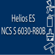 NCS S 6030-R80B глянцева 1К швидкосохнуча антикорозійна емаль Helios ES - 1л