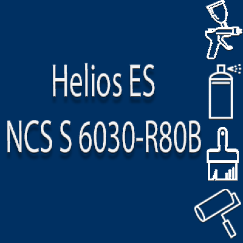 NCS S 6030-R80B глянцева 1К швидкосохнуча антикорозійна емаль Helios ES - 1л