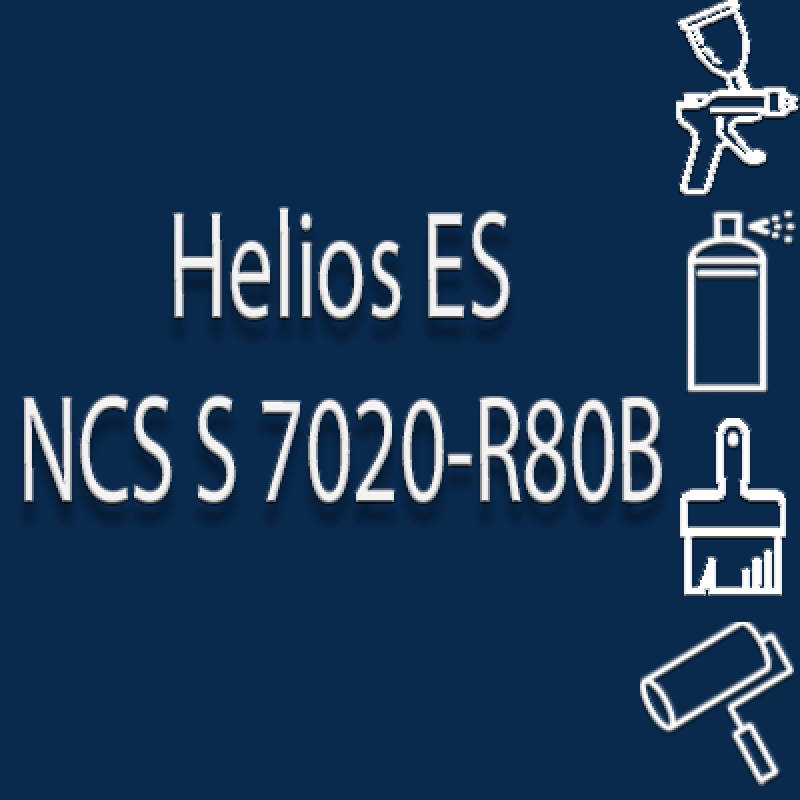 NCS S 7020-R80B глянцева 1К швидкосохнуча антикорозійна емаль Helios ES - 1л