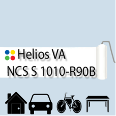 NCS S 1010-R90B антикорозійна глянцева грунт-емаль (вініл-акрилова) HELIOS VA - 1л