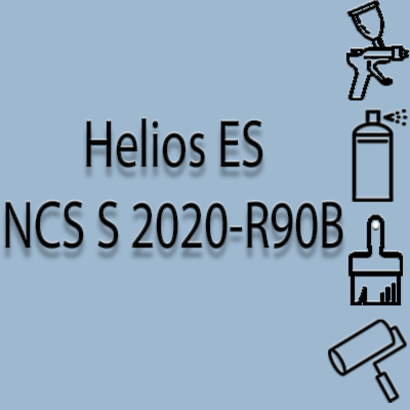 NCS S 2020-R90B глянцева 1К швидкосохнуча антикорозійна емаль Helios ES - 1л