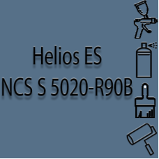 NCS S 5020-R90B глянцева 1К швидкосохнуча антикорозійна емаль Helios ES - 1л