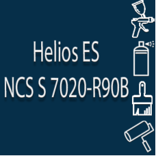 NCS S 7020-R90B глянцева 1К швидкосохнуча антикорозійна емаль Helios ES - 1л