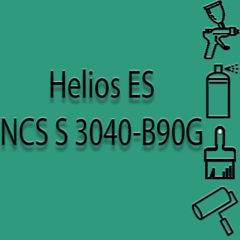NCS S 3040-B90G глянцева 1К швидкосохнуча антикорозійна емаль Helios ES - 1л