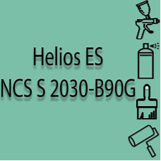 NCS S 2030-B90G глянцева 1К швидкосохнуча антикорозійна емаль Helios ES - 1л