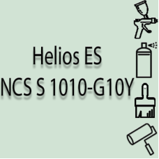 NCS S 1010-G10Y глянцева 1К швидкосохнуча антикорозійна емаль Helios ES - 1л
