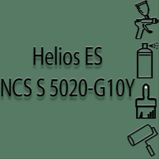 NCS S 5020-G10Y глянцева 1К швидкосохнуча антикорозійна емаль Helios ES - 1л