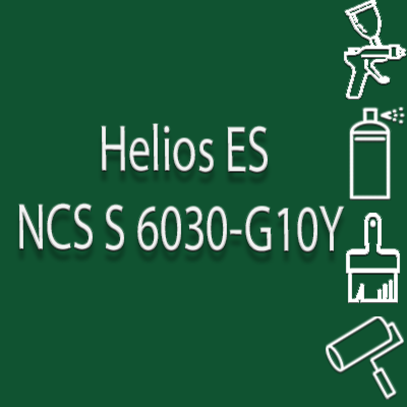 NCS S 6030-G10Y глянцева 1К швидкосохнуча антикорозійна емаль Helios ES - 1л
