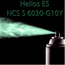 NCS S 6030-G10Y аерозольна глянцева 1К швидкосохнуча антикорозійна емаль Helios ES - 400мл