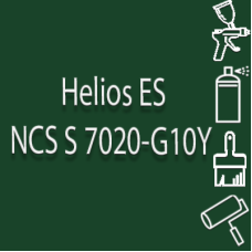 NCS S 7020-G10Y глянцева 1К швидкосохнуча антикорозійна емаль Helios ES - 1л
