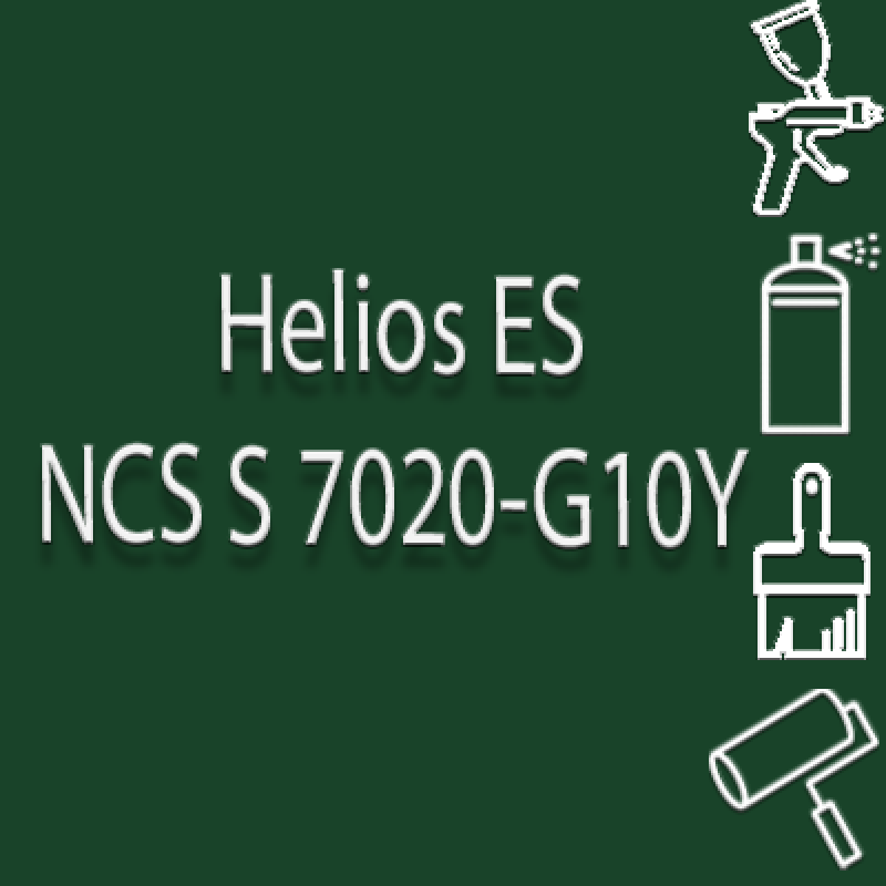 NCS S 7020-G10Y глянцева 1К швидкосохнуча антикорозійна емаль Helios ES - 1л