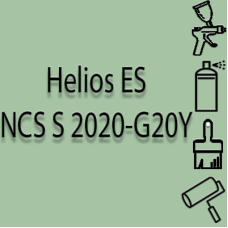 NCS S 2020-G20Y глянцева 1К швидкосохнуча антикорозійна емаль Helios ES - 1л