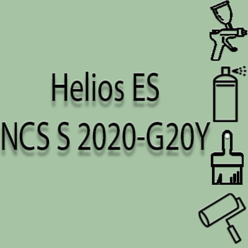 NCS S 2020-G20Y глянцева 1К швидкосохнуча антикорозійна емаль Helios ES - 1л