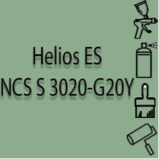 NCS S 3020-G20Y глянцева 1К швидкосохнуча антикорозійна емаль Helios ES - 1л