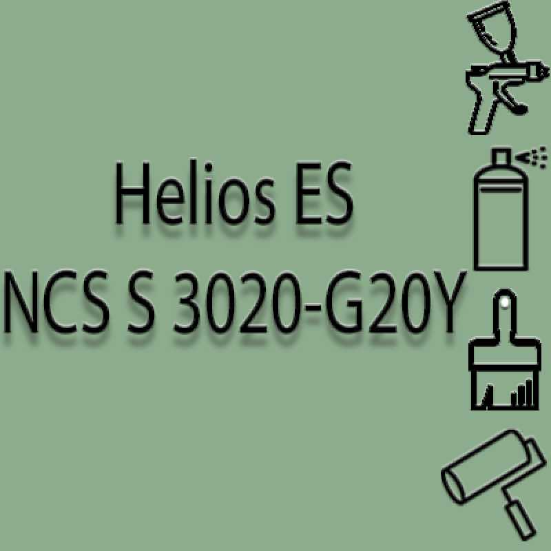 NCS S 3020-G20Y глянцева 1К швидкосохнуча антикорозійна емаль Helios ES - 1л
