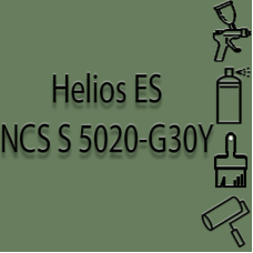 NCS S 5020-G30Y глянцева 1К швидкосохнуча антикорозійна емаль Helios ES - 1л