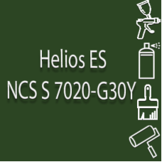 NCS S 7020-G30Y глянцева 1К швидкосохнуча антикорозійна емаль Helios ES - 1л