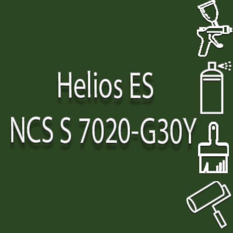 NCS S 7020-G30Y глянцева 1К швидкосохнуча антикорозійна емаль Helios ES - 1л