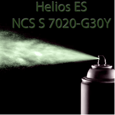 NCS S 7020-G30Y аерозольна глянцева 1К швидкосохнуча антикорозійна емаль Helios ES - 400мл
