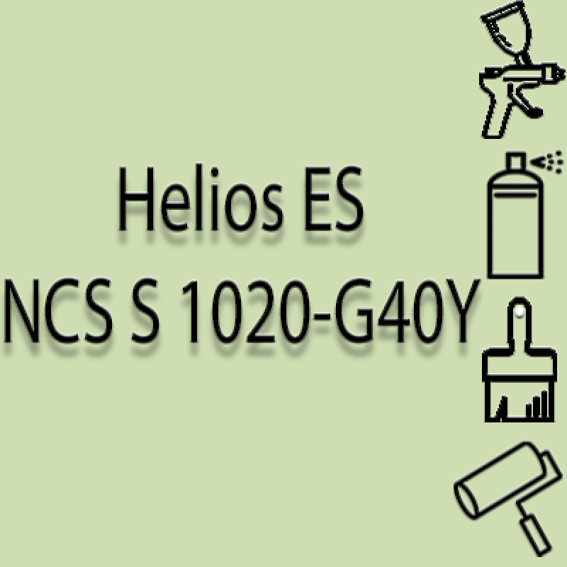NCS S 1020-G40Y глянцева 1К швидкосохнуча антикорозійна емаль Helios ES - 1л NCS S 1020-G40Y глянцева 1К швидкосохнуча антикорозійна емаль Helios ES - 1л