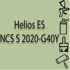 NCS S 2020-G40Y глянцева 1К швидкосохнуча антикорозійна емаль Helios ES - 1л