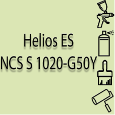 NCS S 1020-G50Y глянцева 1К швидкосохнуча антикорозійна емаль Helios ES - 1л