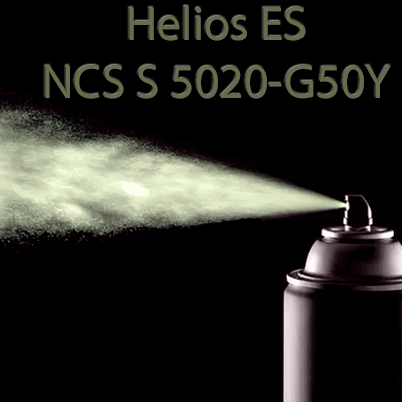NCS S 5020-G50Y аерозольна глянцева 1К швидкосохнуча антикорозійна емаль Helios ES - 400мл NCS S 5020-G50Y аерозольна глянцева 1К швидкосохнуча антикорозійна емаль Helios ES - 400мл
