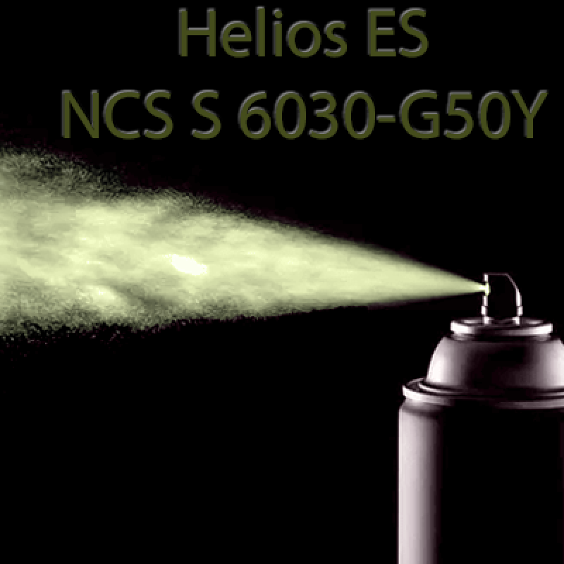 NCS S 6030-G50Y аерозольна глянцева 1К швидкосохнуча антикорозійна емаль Helios ES - 400мл NCS S 6030-G50Y аерозольна глянцева 1К швидкосохнуча антикорозійна емаль Helios ES - 400мл
