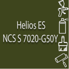 NCS S 7020-G50Y глянцева 1К швидкосохнуча антикорозійна емаль Helios ES - 1л