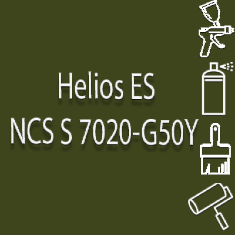 NCS S 7020-G50Y глянцева 1К швидкосохнуча антикорозійна емаль Helios ES - 1л NCS S 7020-G50Y глянцева 1К швидкосохнуча антикорозійна емаль Helios ES - 1л