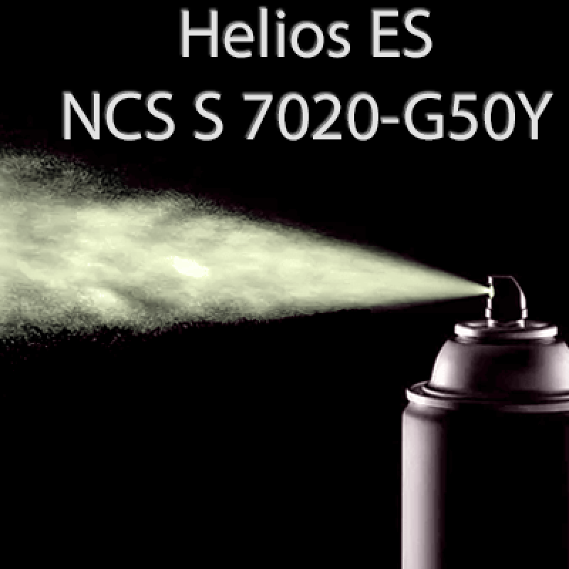 NCS S 7020-G50Y аерозольна глянцева 1К швидкосохнуча антикорозійна емаль Helios ES - 400мл