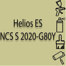 NCS S 2020-G80Y глянцева 1К швидкосохнуча антикорозійна емаль Helios ES - 1л