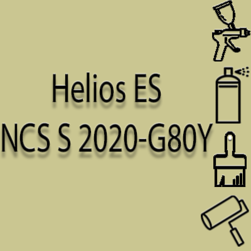 NCS S 2020-G80Y глянцева 1К швидкосохнуча антикорозійна емаль Helios ES - 1л