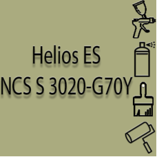 NCS S 3020-G70Y глянцева 1К швидкосохнуча антикорозійна емаль Helios ES - 1л
