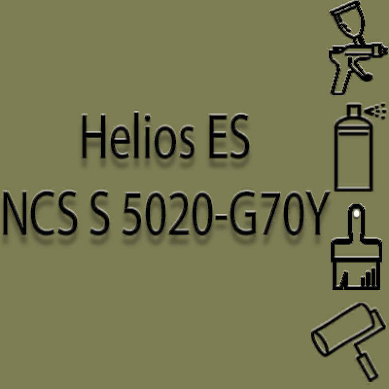 NCS S 5020-G70Y глянцева 1К швидкосохнуча антикорозійна емаль Helios ES - 1л NCS S 5020-G70Y глянцева 1К швидкосохнуча антикорозійна емаль Helios ES - 1л