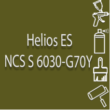 NCS S 6030-G70Y глянцева 1К швидкосохнуча антикорозійна емаль Helios ES - 1л
