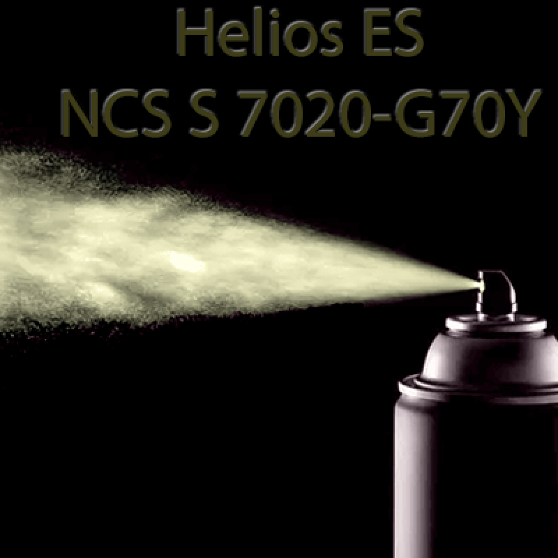 NCS S 7020-G70Y аерозольна глянцева 1К швидкосохнуча антикорозійна емаль Helios ES - 400мл NCS S 7020-G70Y аерозольна глянцева 1К швидкосохнуча антикорозійна емаль Helios ES - 400мл