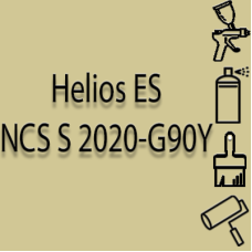 NCS S 2020-G90Y глянцева 1К швидкосохнуча антикорозійна емаль Helios ES - 1л