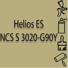 NCS S 3020-G90Y глянцева 1К швидкосохнуча антикорозійна емаль Helios ES - 1л