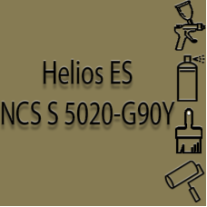 NCS S 5020-G90Y глянцева 1К швидкосохнуча антикорозійна емаль Helios ES - 1л