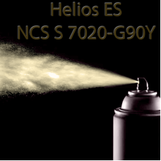 NCS S 7020-G90Y аерозольна глянцева 1К швидкосохнуча антикорозійна емаль Helios ES - 400мл
